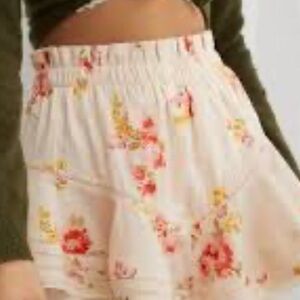 American Eagle Women's Floral Tiered  Skirt  Pockets Multicolor